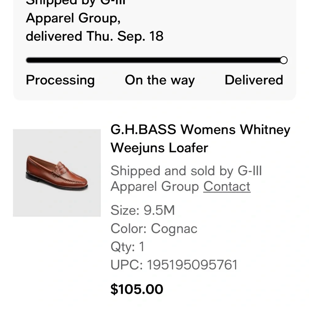 Brand New! GH Bass Women’s Whitney Weejuns Loafers Size 9.5 - Picture 8 of 8
